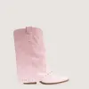Texan Ankle Boots Sidney Pink sold by Kali Shoes