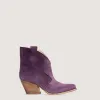 Velvet Laser Texan Ankle Boots sold by Kali Shoes