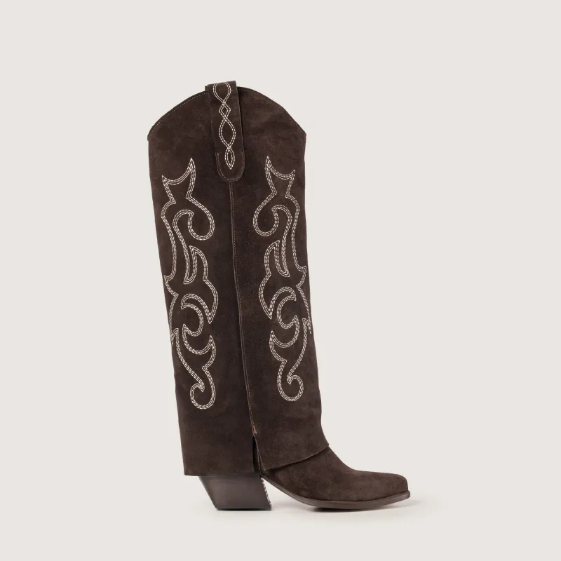 Yukon Dark brown Texan Boots sold by Kali Shoes