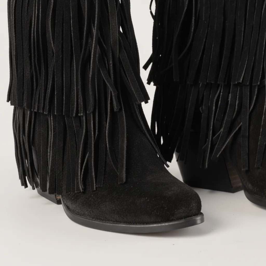 Texan Ankle Boots Nevada Black sold by Kali Shoes product image thumbnail 4