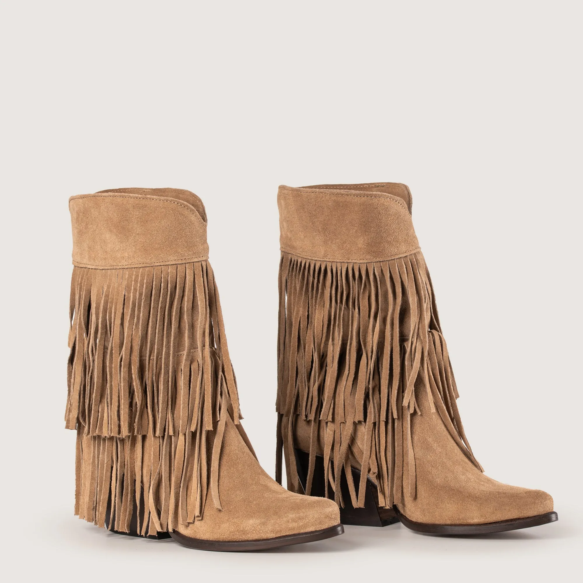 Texan Ankle Boots Nevada Taupe sold by Kali Shoes product image thumbnail 3