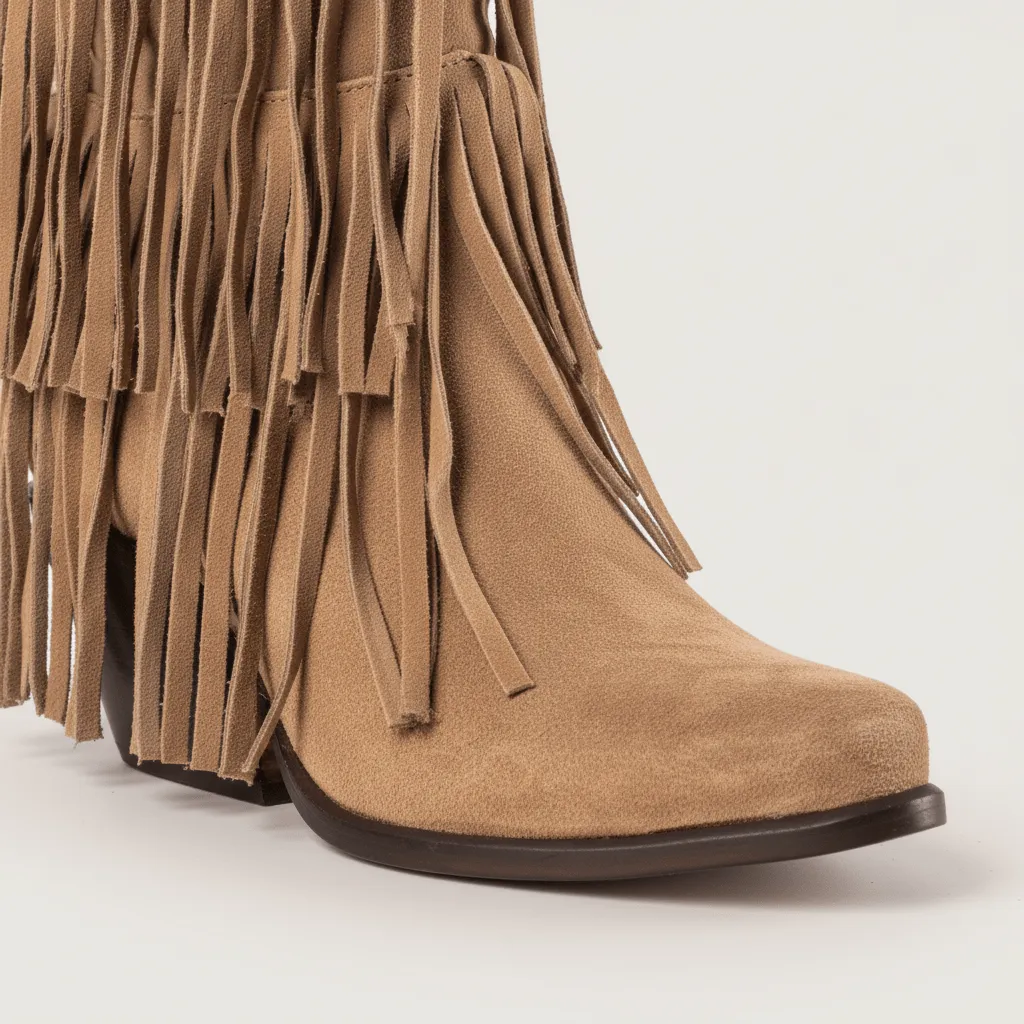 Texan Ankle Boots Nevada Taupe sold by Kali Shoes product image thumbnail 4
