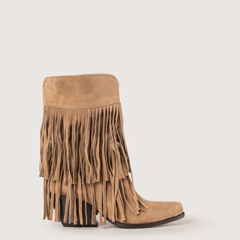 Texan Ankle Boots Nevada Taupe sold by Kali Shoes