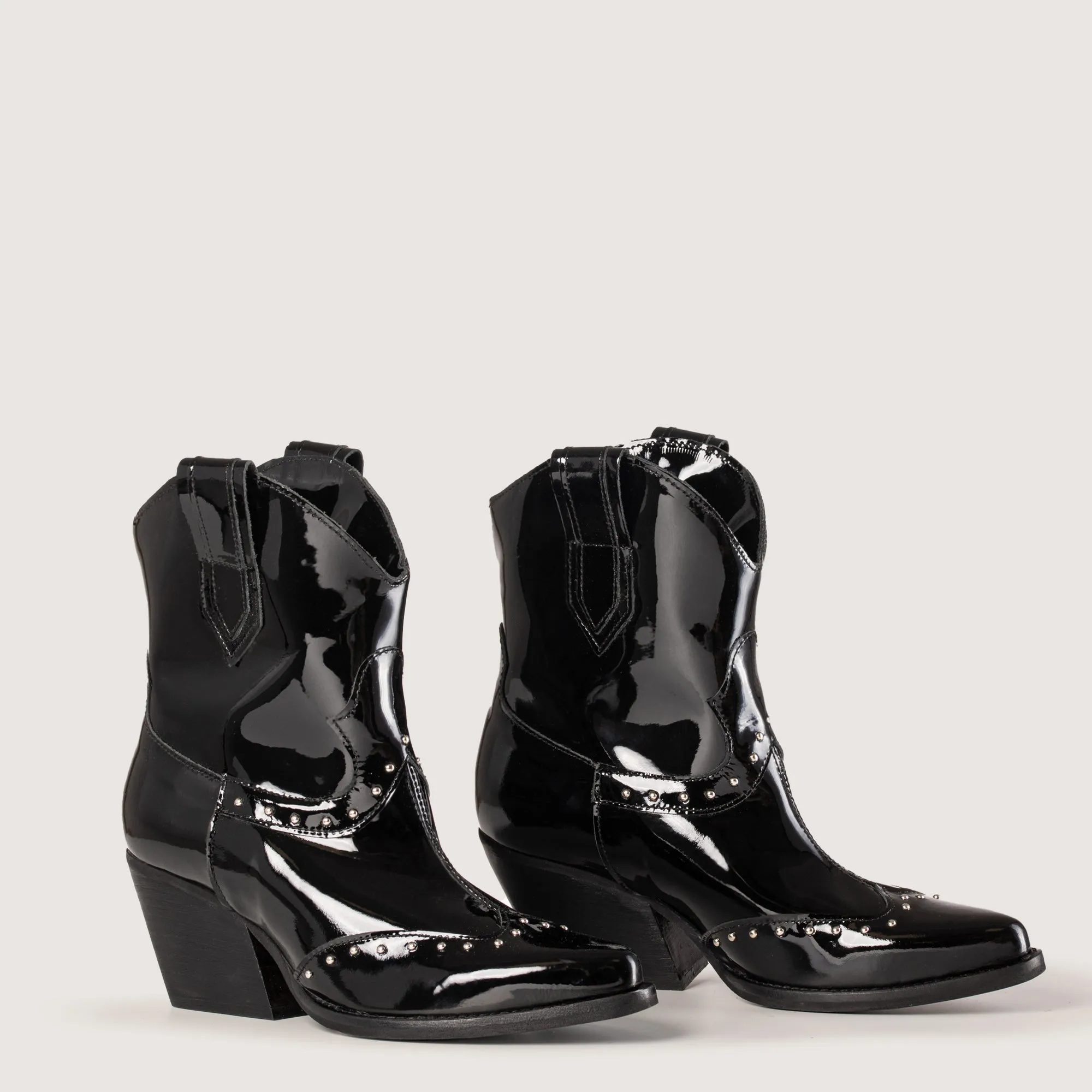 Onix Black Texan Ankle Boots sold by Kali Shoes product image thumbnail 3