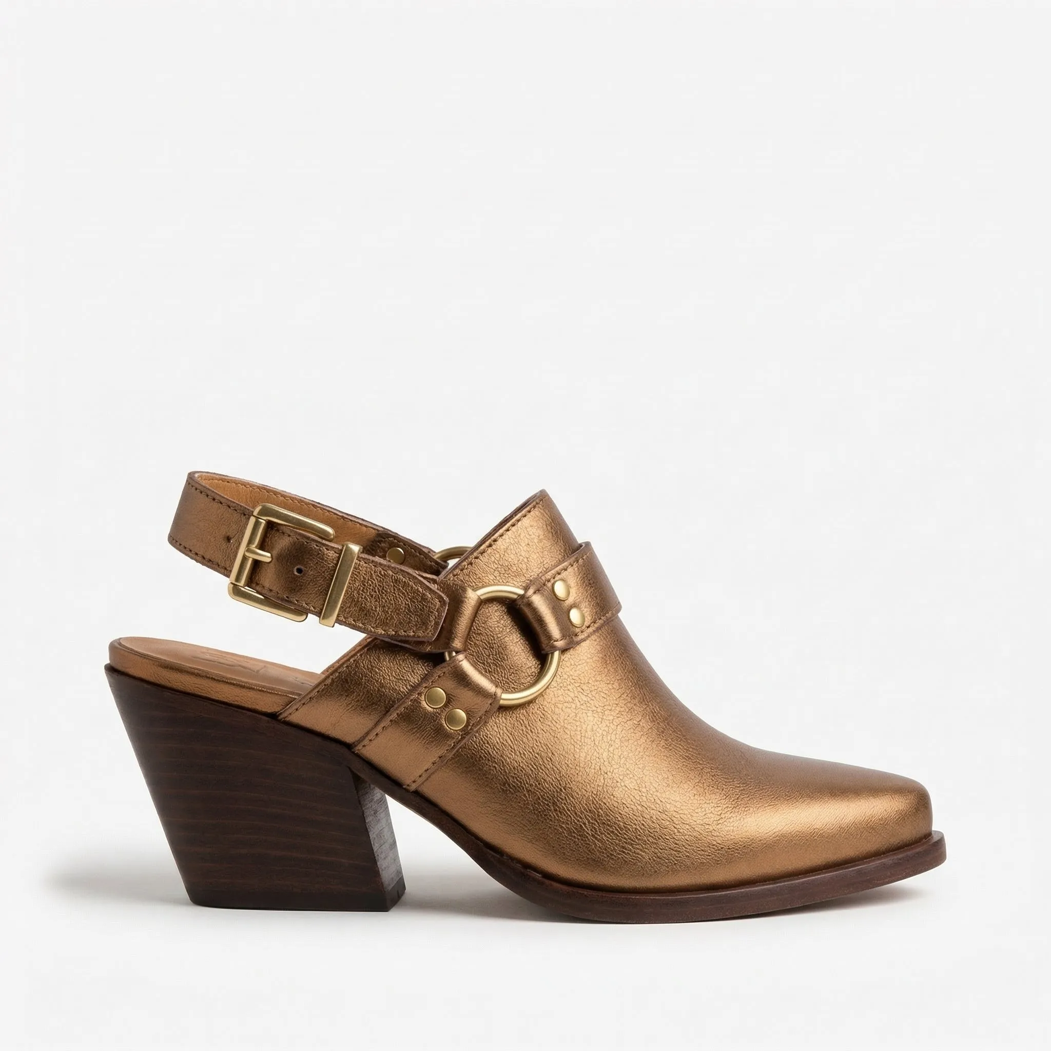 Mule Deva Gold sold by Kali Shoes