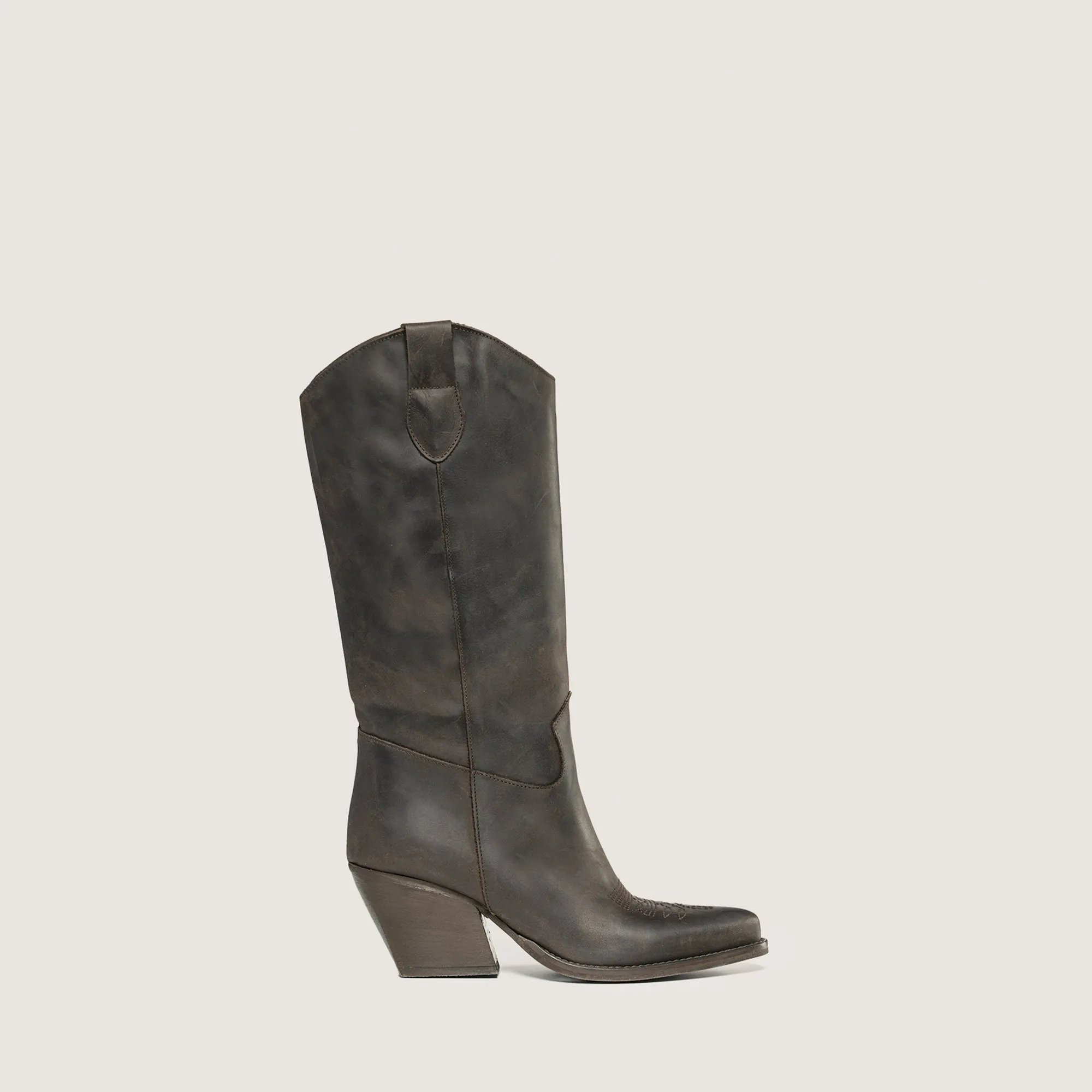Madison dark brown Cowboy Boots sold by Kali Shoes