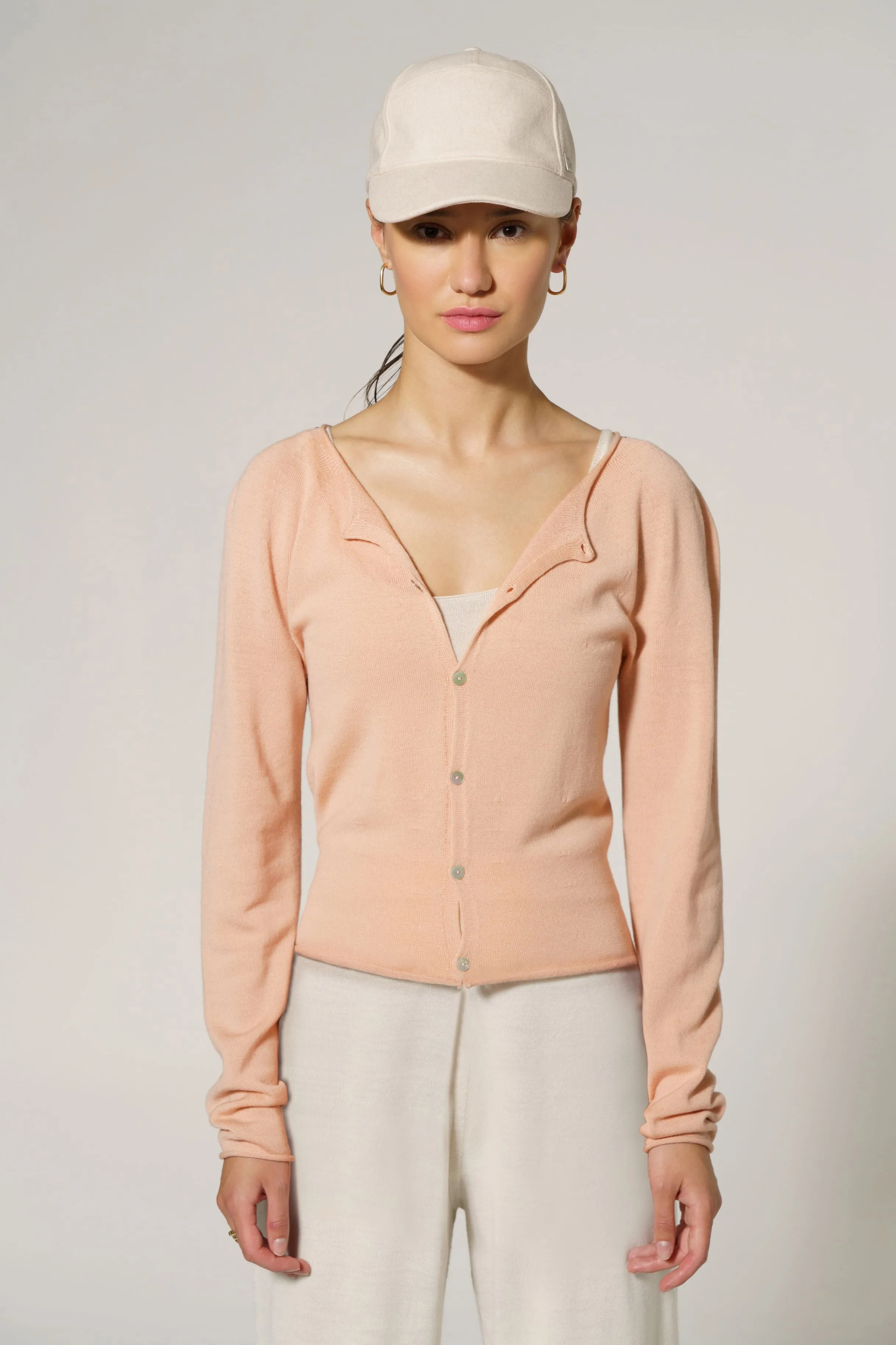 Amelie Cropped Cardigan sold by La Saison Sportive product image thumbnail 5