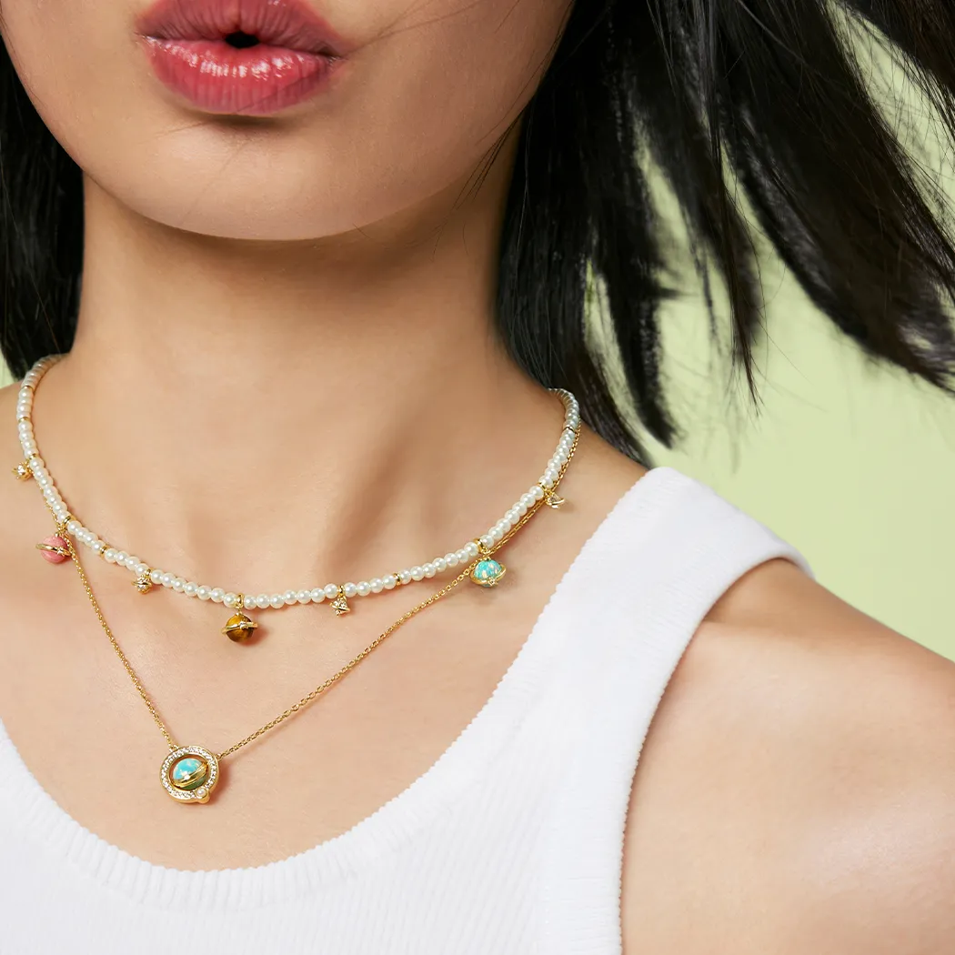 Heliocentric Opal Necklace sold by Lola Rose product image thumbnail 2