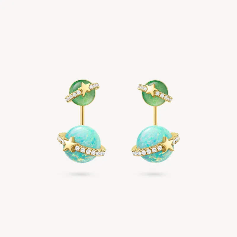 Heliocentric Opal Earrings sold by Lola Rose