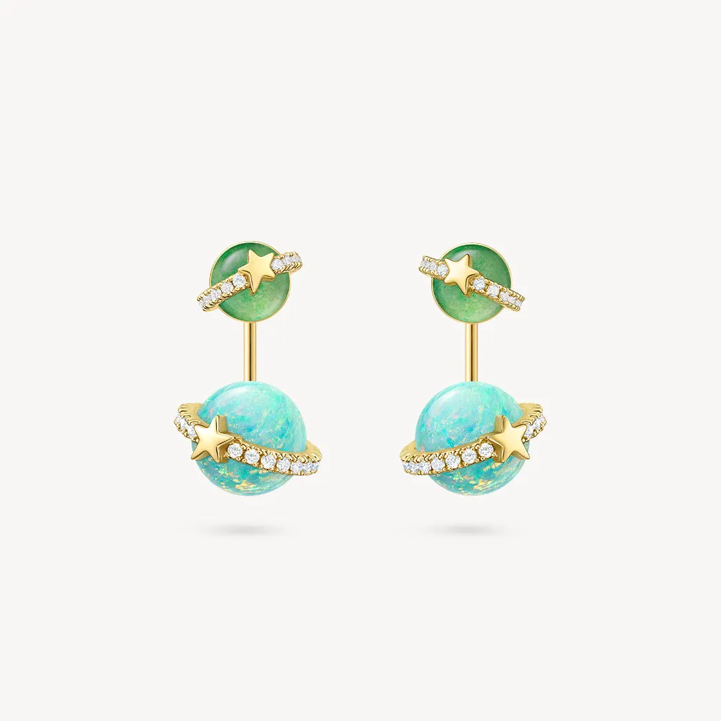 Heliocentric Opal Earrings sold by Lola Rose