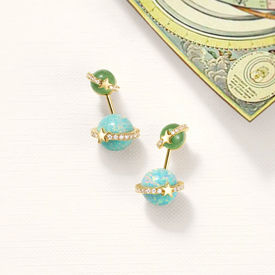 Heliocentric Opal Earrings sold by Lola Rose product image thumbnail 3