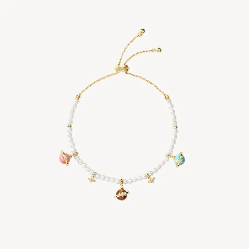 Heliocentric Freshwater Pearl Bracelet sold by Lola Rose