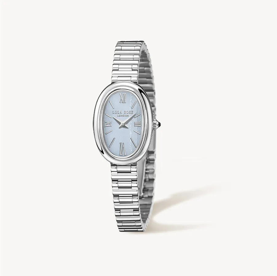 Mirror Blue Lace Agate Watch sold by Lola Rose product image thumbnail 2