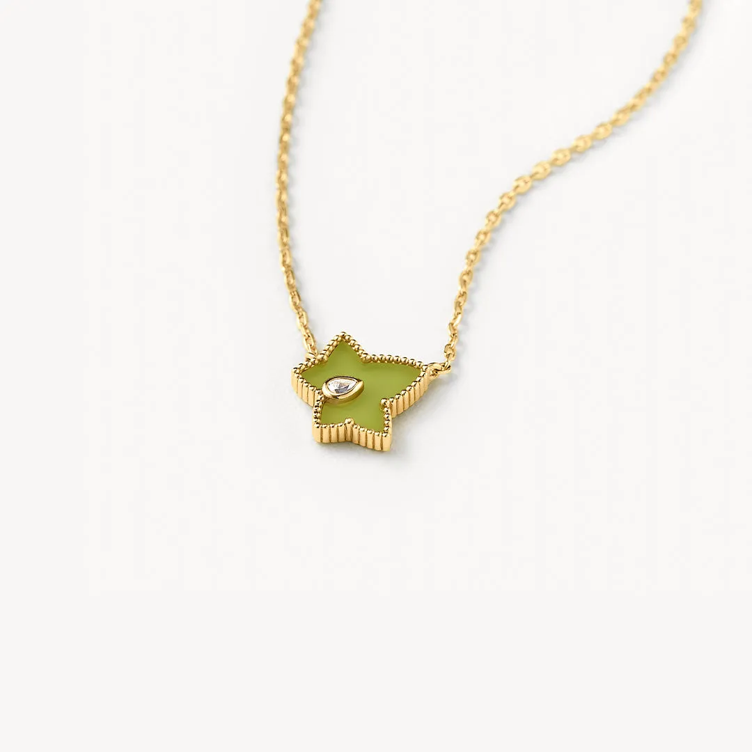 Ivy Green Onyx Bead Necklace sold by Lola Rose product image thumbnail 2