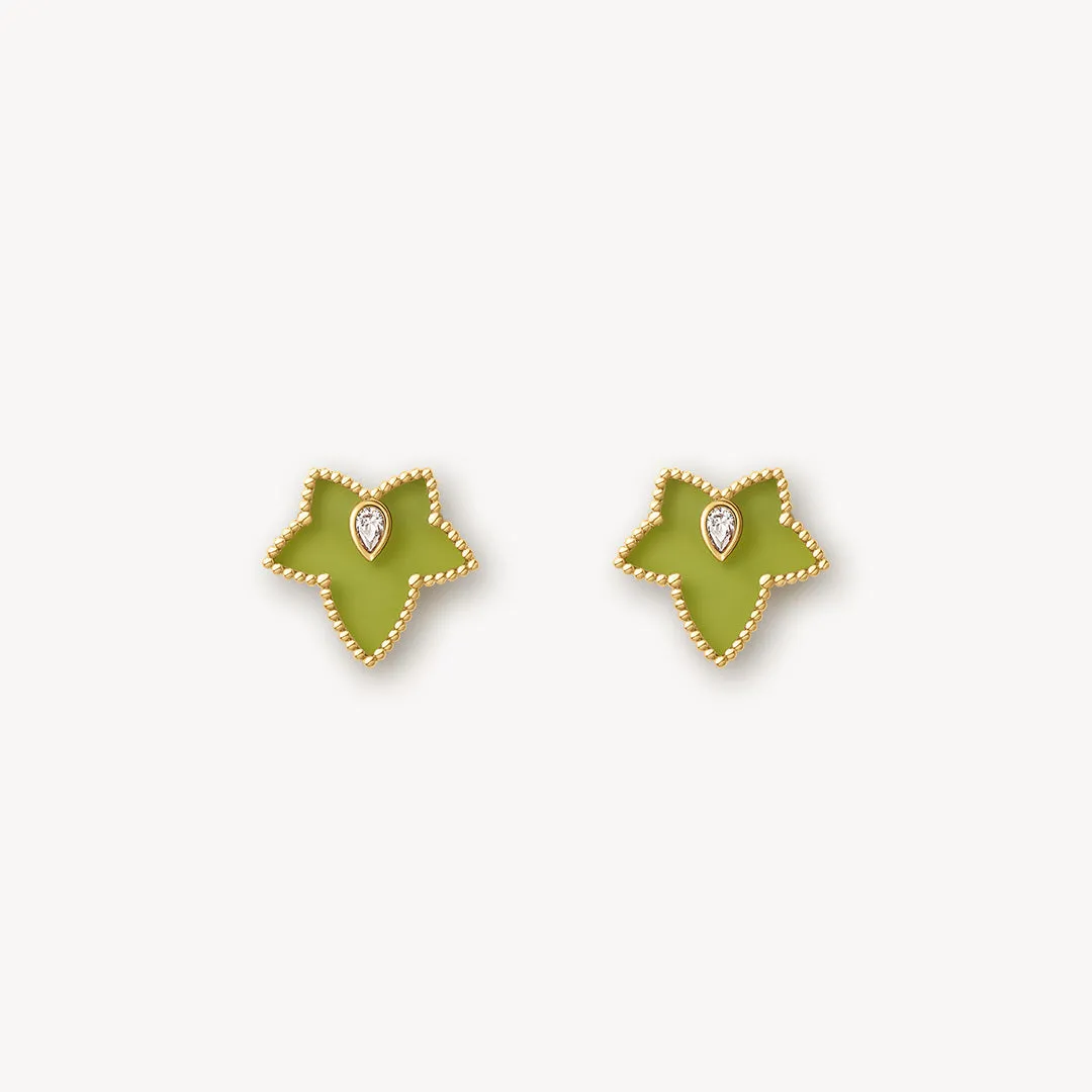 Ivy Green Onyx Earrings sold by Lola Rose