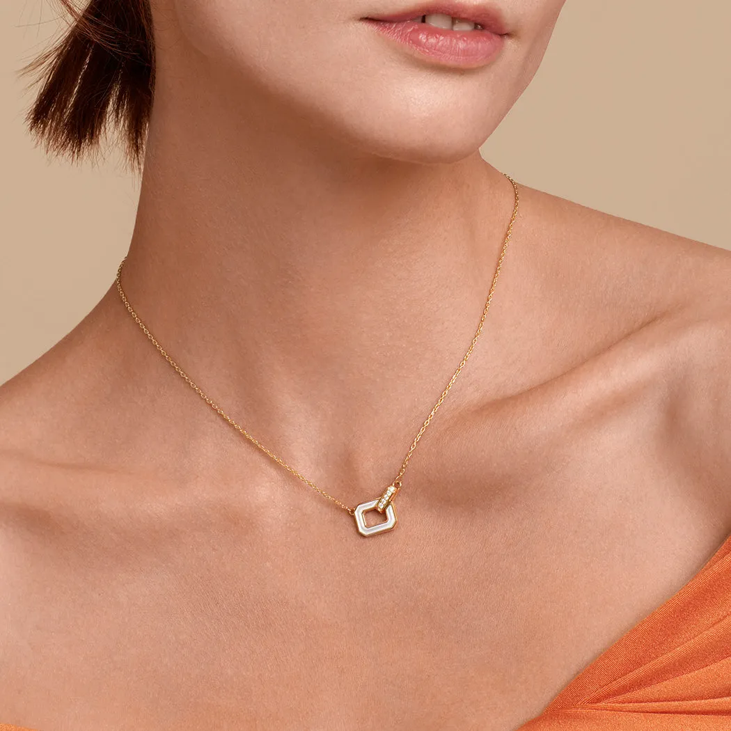 Mother of Pearl Necklace sold by Lola Rose product image thumbnail 2