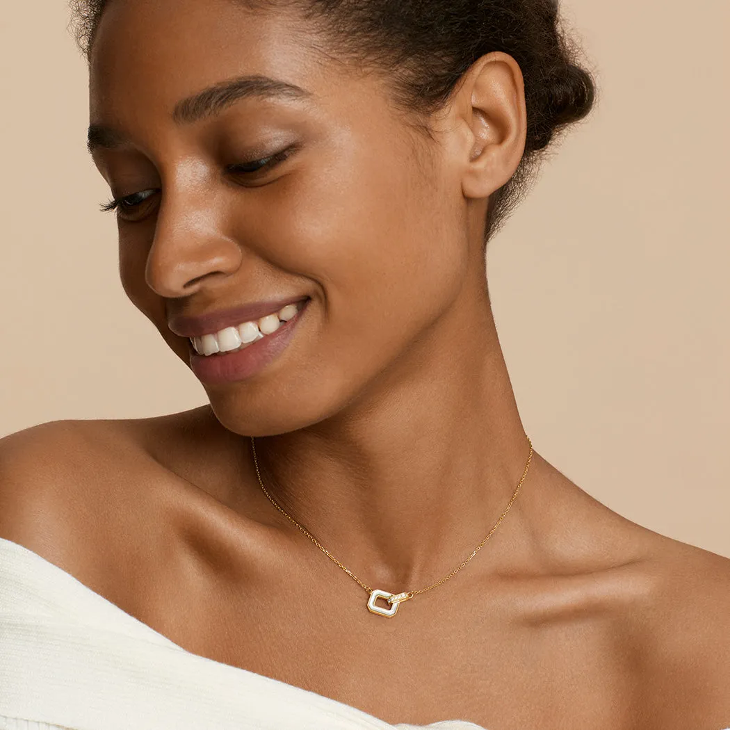 Mother of Pearl Necklace sold by Lola Rose product image thumbnail 4