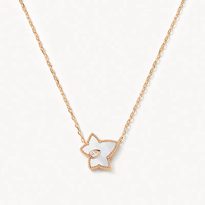 Mother of Pearl Bead Necklace sold by Lola Rose