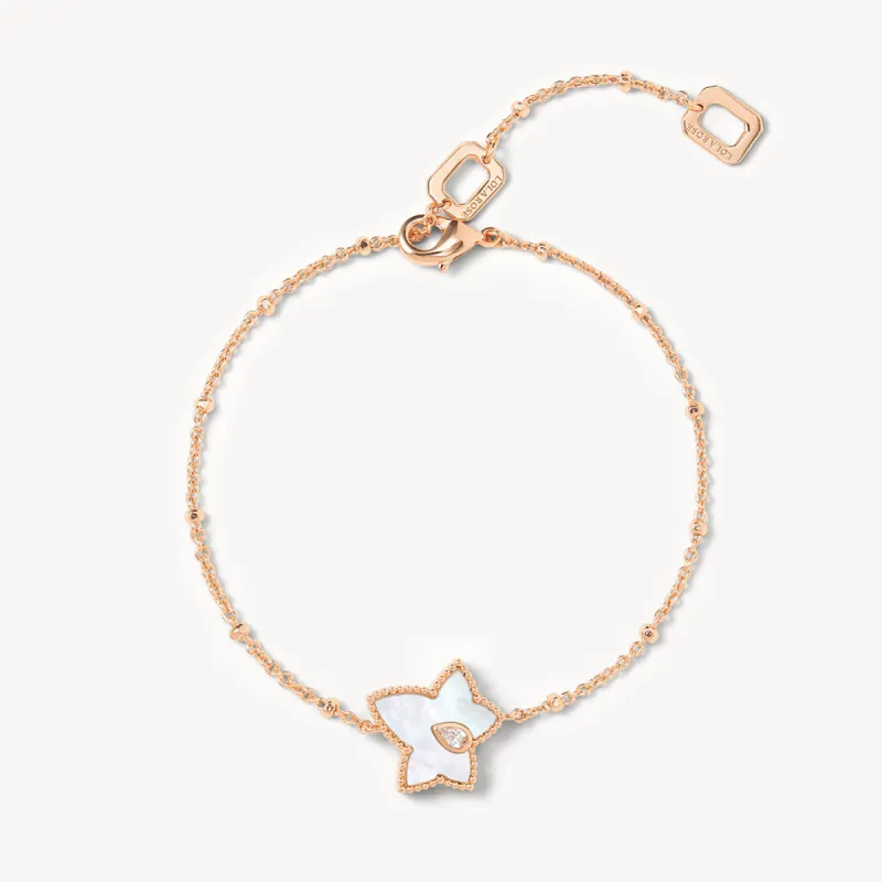 Mother-of-Pearl Bead Bracelet sold by Lola Rose