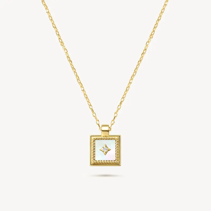 Gallery Mother-of-Pearl Necklace sold by Lola Rose