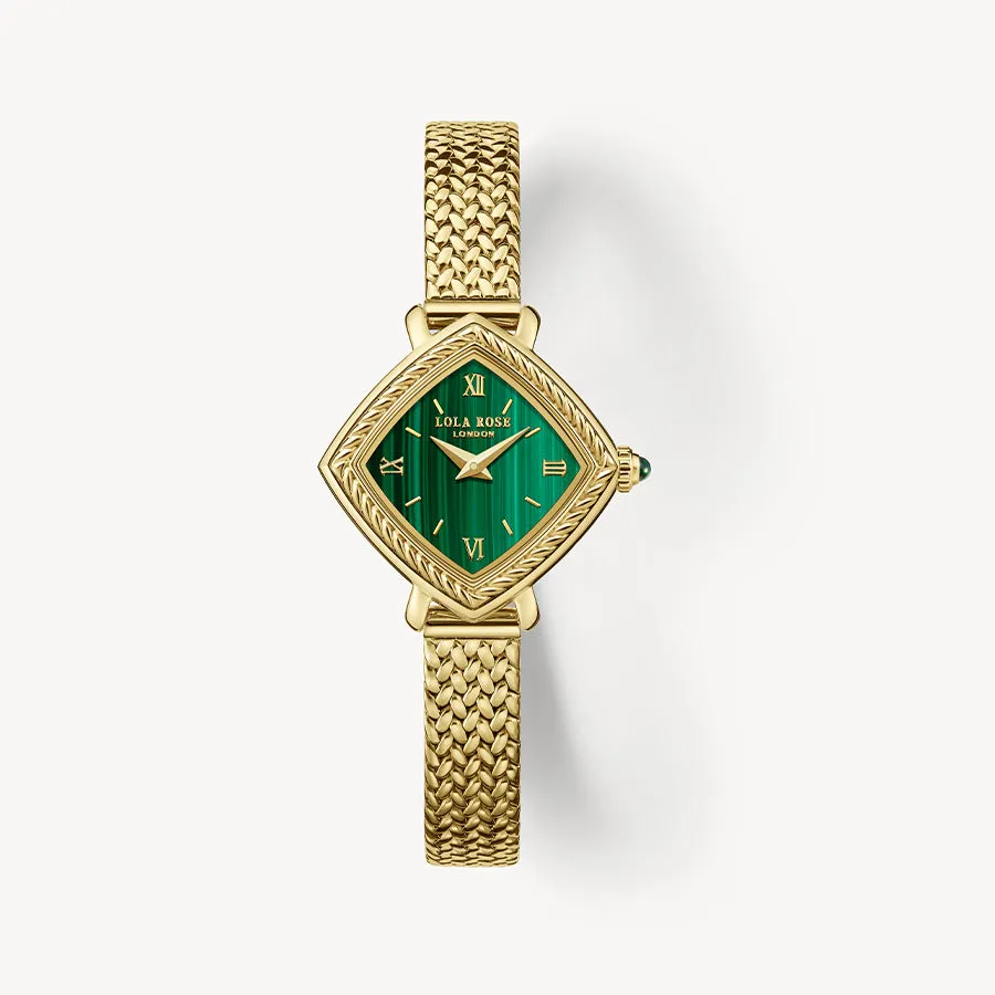 Gallery Malachite Watch sold by Lola Rose