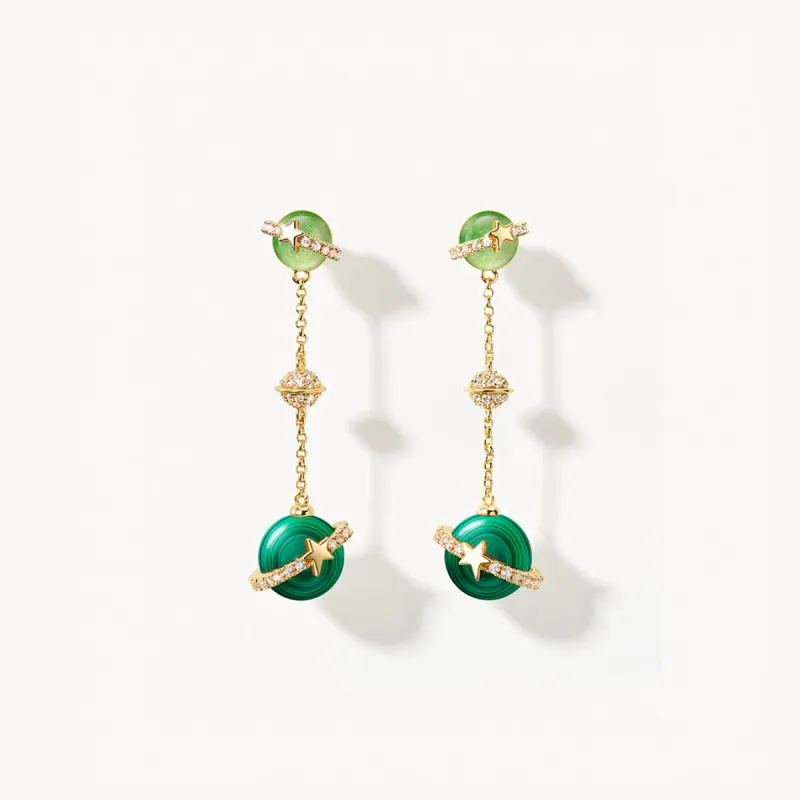 Malachite Earrings sold by Lola Rose