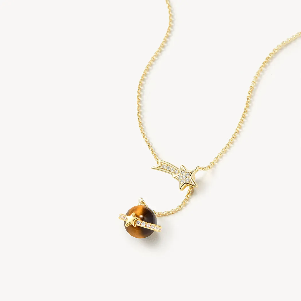 Tiger's Eye Necklace sold by Lola Rose product image thumbnail 3