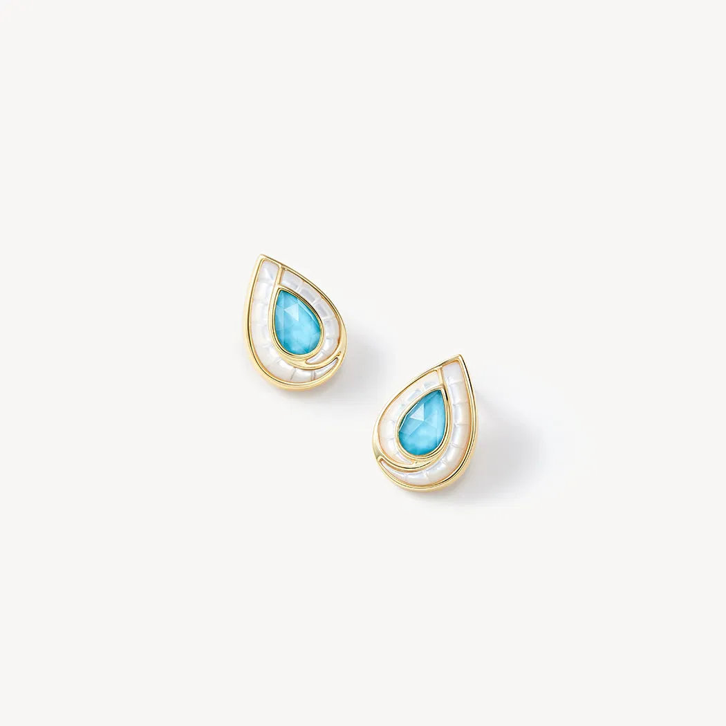 Turquoise Earrings sold by Lola Rose product image thumbnail 2