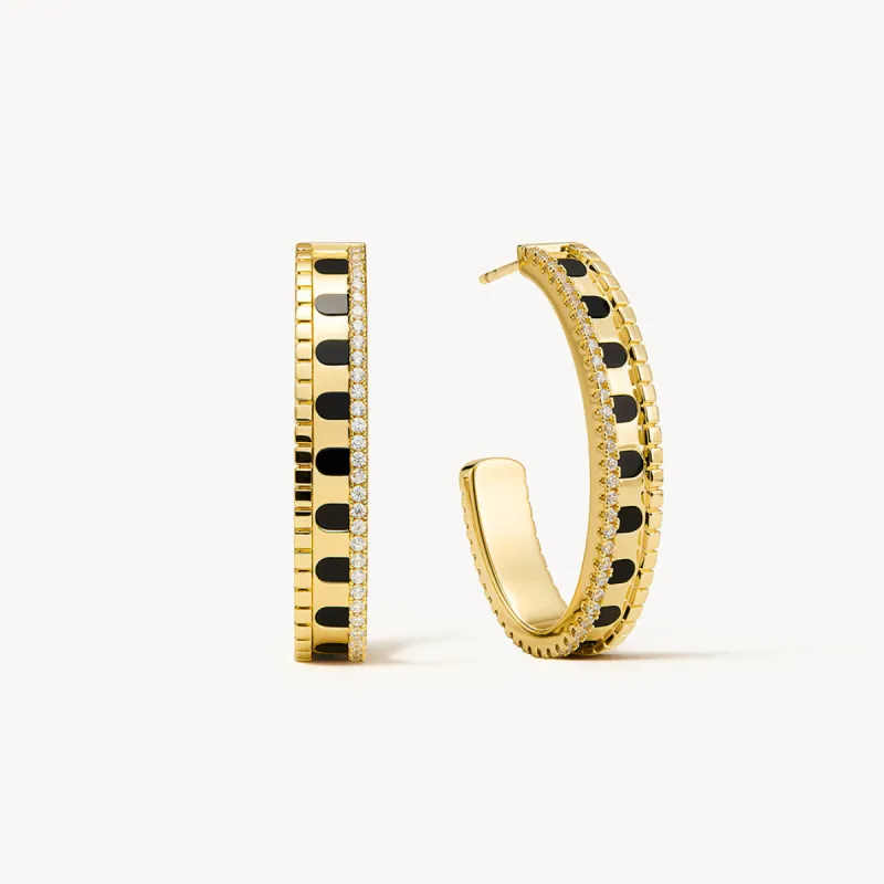 Black Onyx Earrings sold by Lola Rose