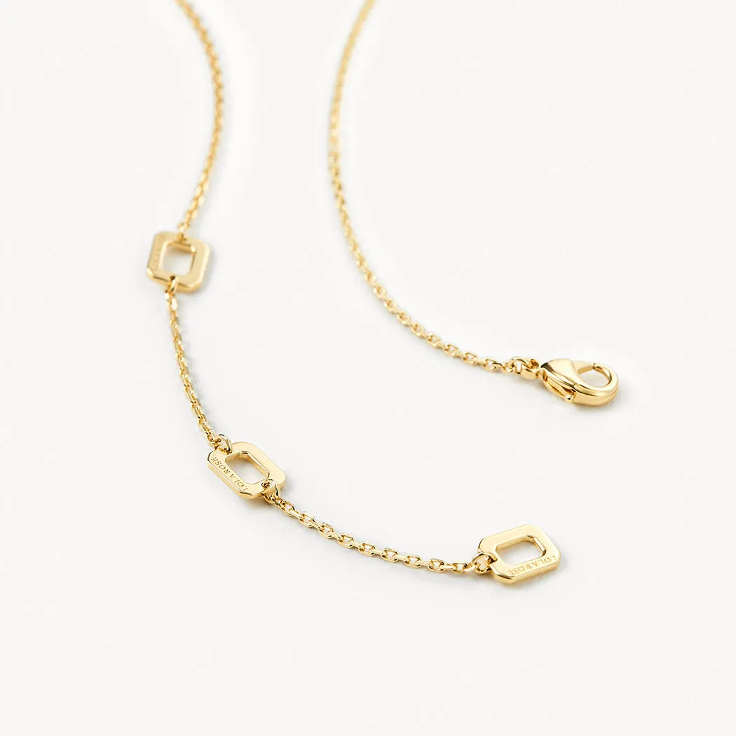 Arch Black Onyx Necklace sold by Lola Rose product image thumbnail 5