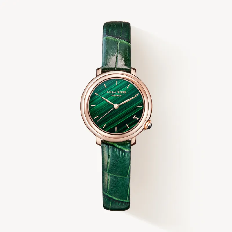 Malachite Watch sold by Lola Rose