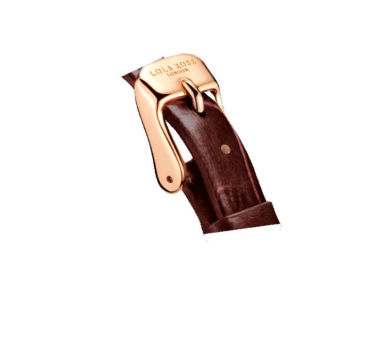 Tiger's Eye Watch With Zircon sold by Lola Rose product image thumbnail 4