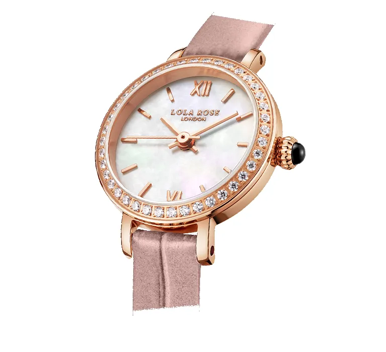 Mother of Pearl Watch With Zircon sold by Lola Rose product image thumbnail 2