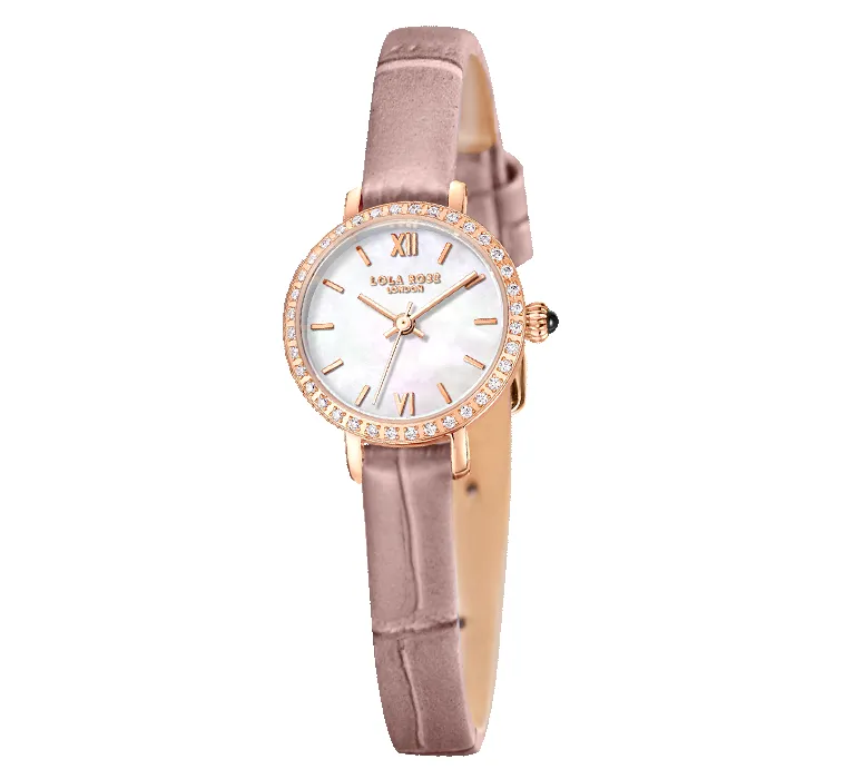 Mother of Pearl Watch With Zircon sold by Lola Rose product image thumbnail 5