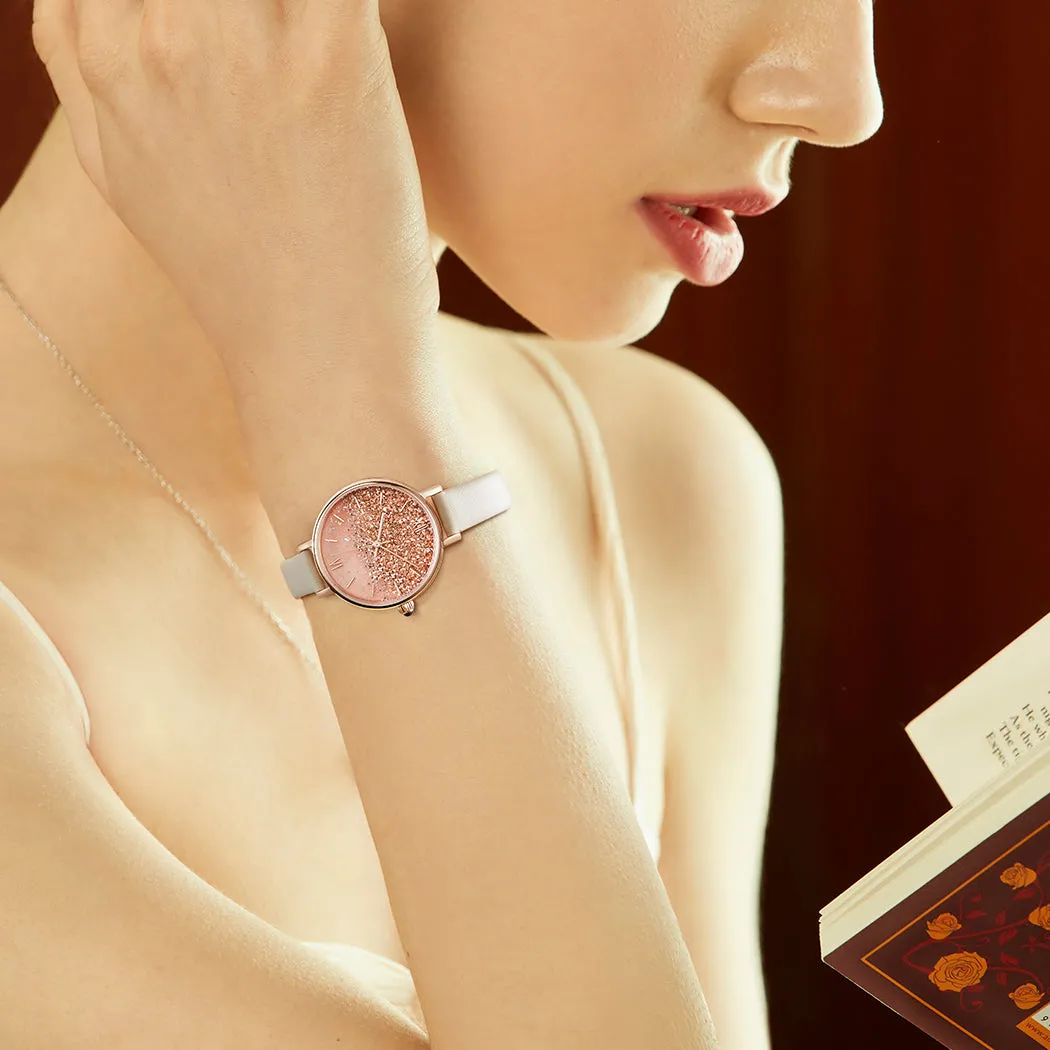 Gradient Sparkle Pink Crystal Watch sold by Lola Rose product image thumbnail 2