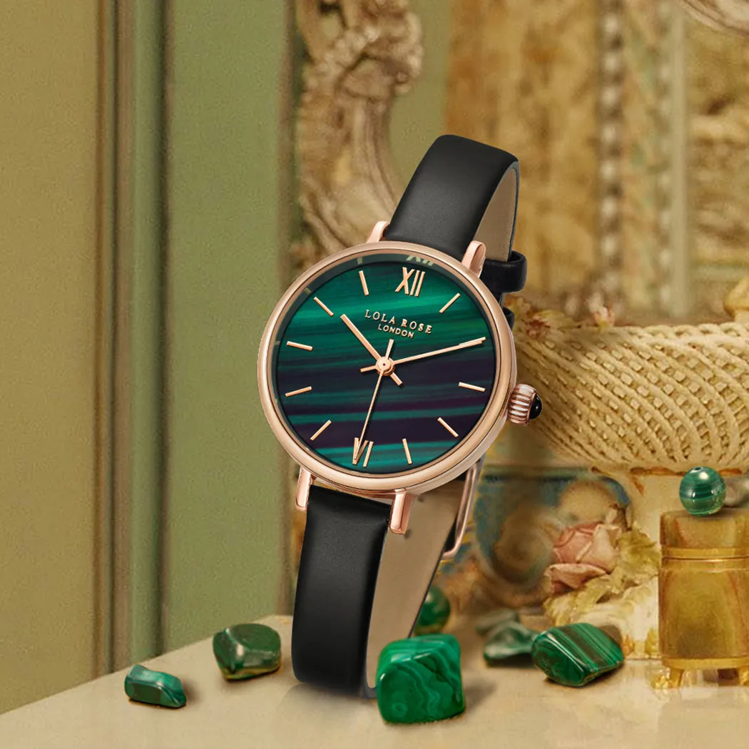 Malachite Textured Watch sold by Lola Rose product image thumbnail 3