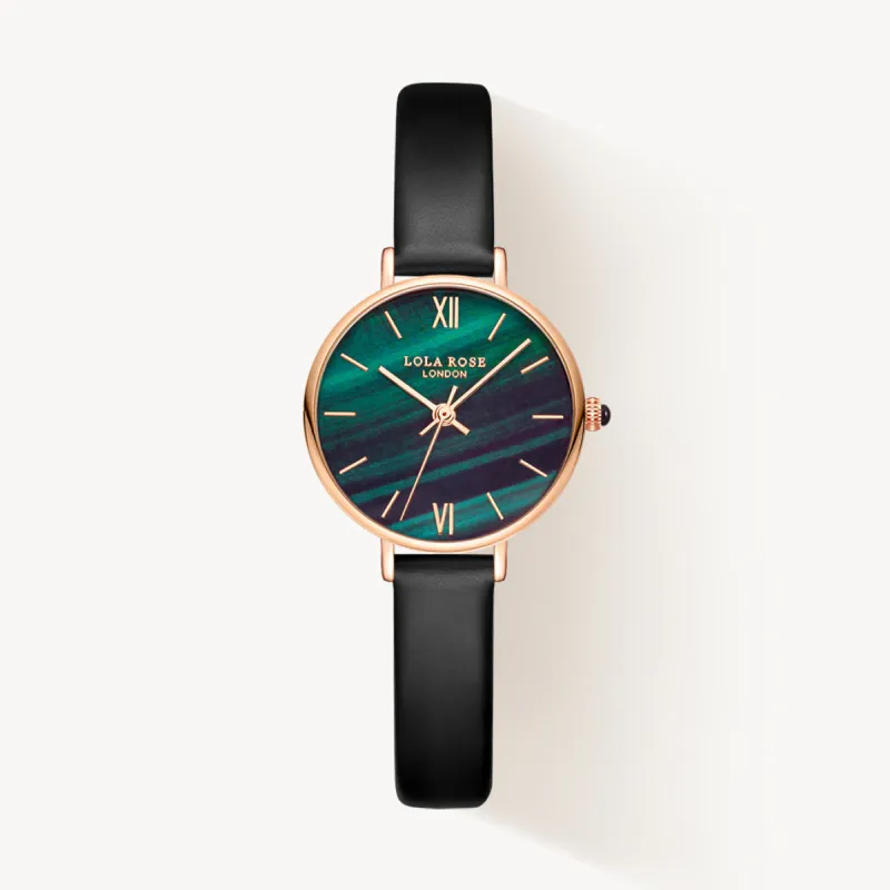 Malachite Textured Watch sold by Lola Rose