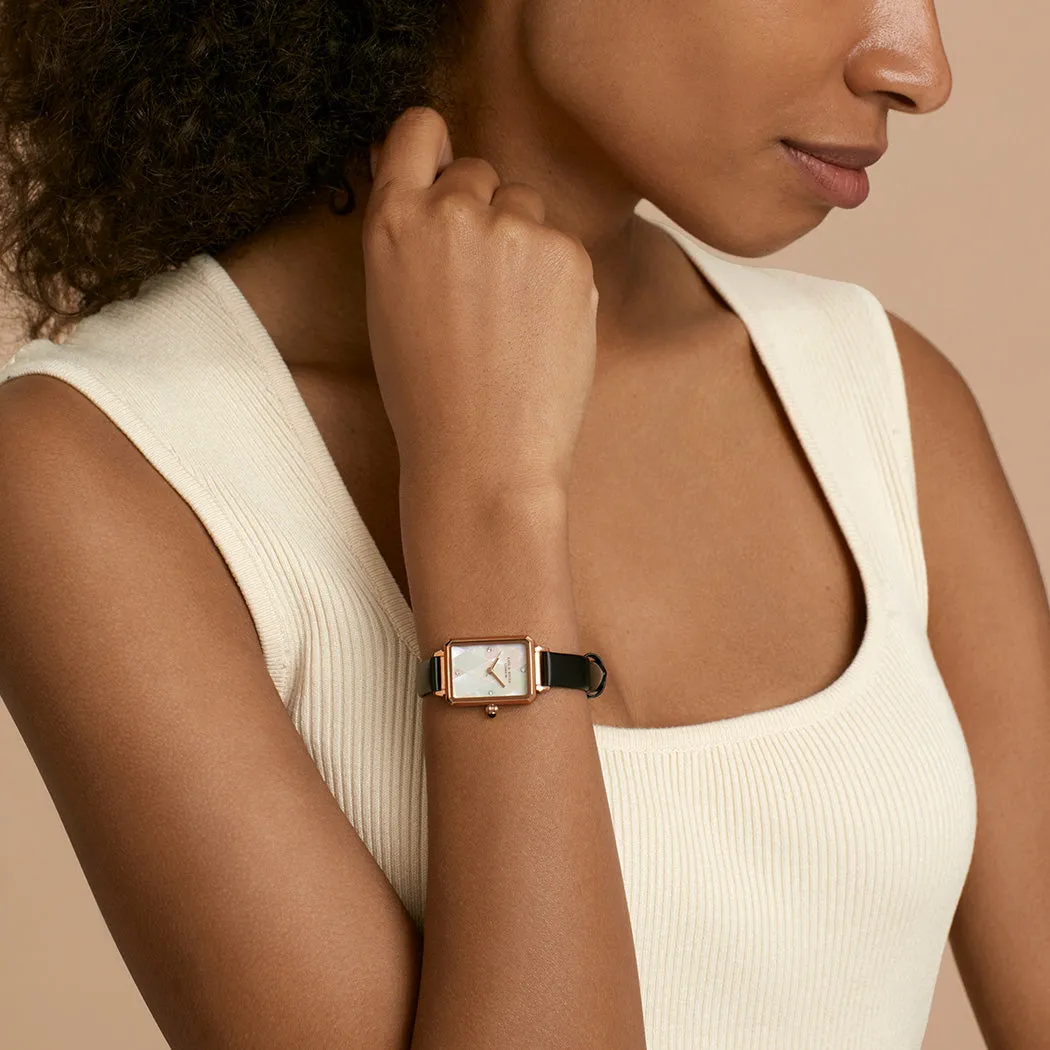 Diamond-pattern Mother of Pearl Watch sold by Lola Rose product image thumbnail 3