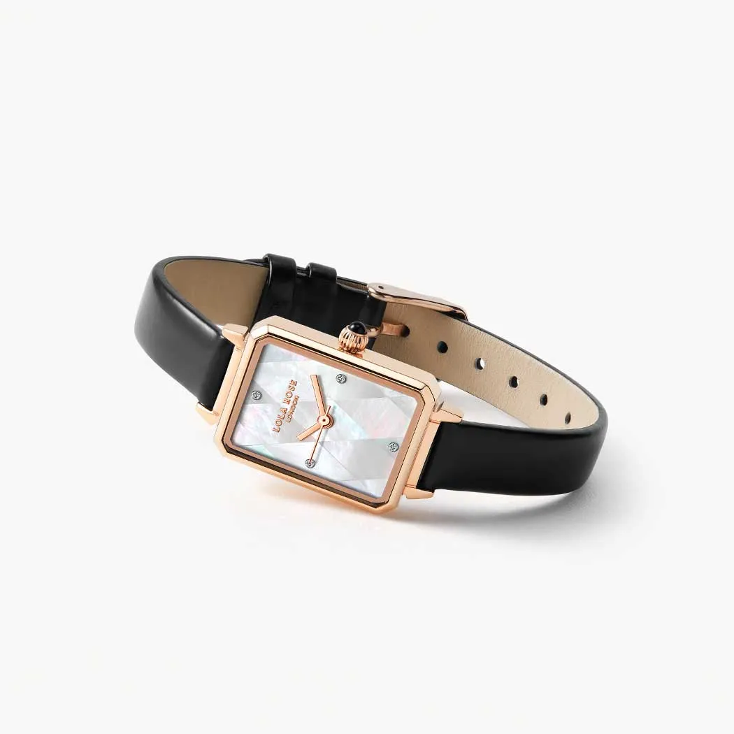 Diamond-pattern Mother of Pearl Watch sold by Lola Rose product image thumbnail 4