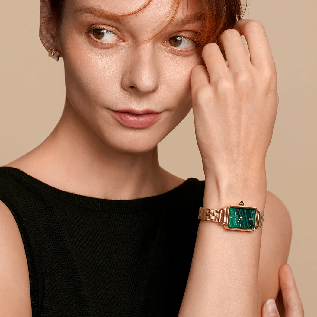 Malachite Textured Watch sold by Lola Rose product image thumbnail 3