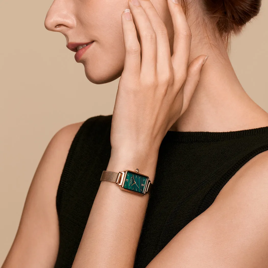 Malachite Textured Watch sold by Lola Rose product image thumbnail 2