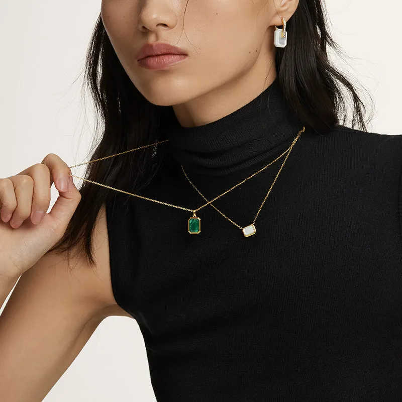 Ms. Lola Malachite Necklace sold by Lola Rose product image thumbnail 4