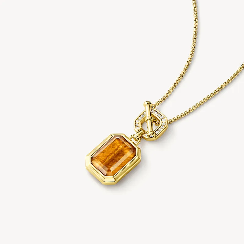 Ms. Lola Tiger Eye Necklace sold by Lola Rose product image thumbnail 2