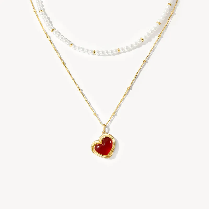 Tea-Time Carnelian Necklace sold by Lola Rose product image thumbnail 2