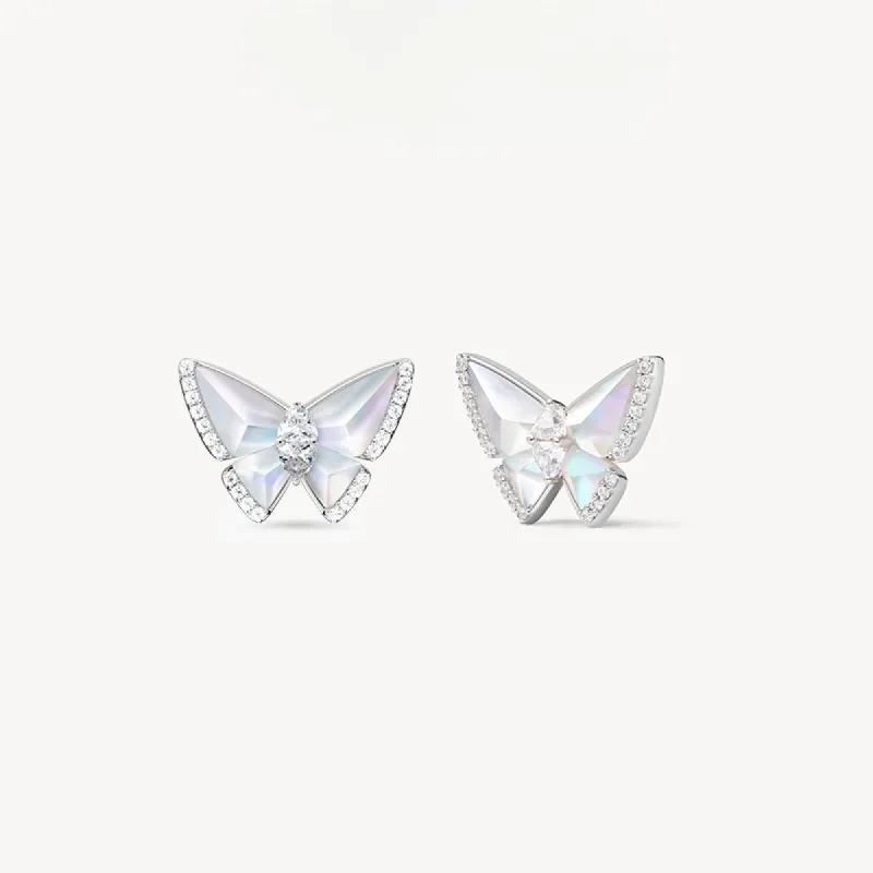 Crystal Butterfly Earrings sold by Lola Rose