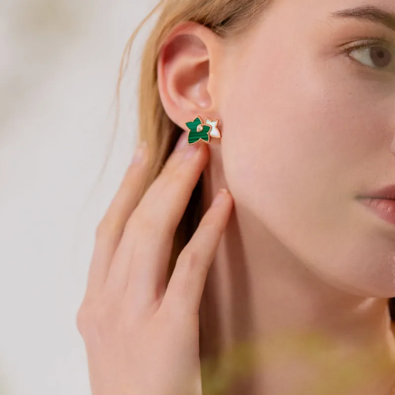 New Malachite Bead Earrings sold by Lola Rose product image thumbnail 3