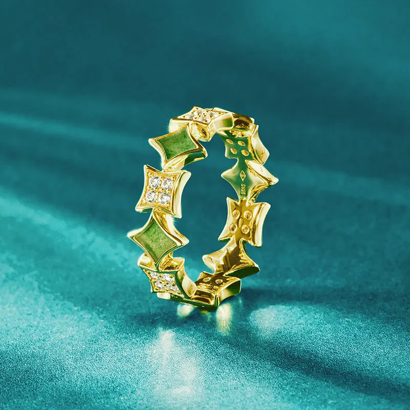 Aventurine Sandstone Ring sold by Lola Rose product image thumbnail 2