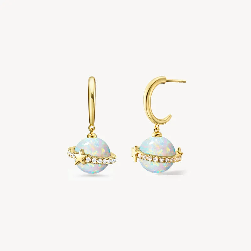 Heliocentric Opal Earrings sold by Lola Rose