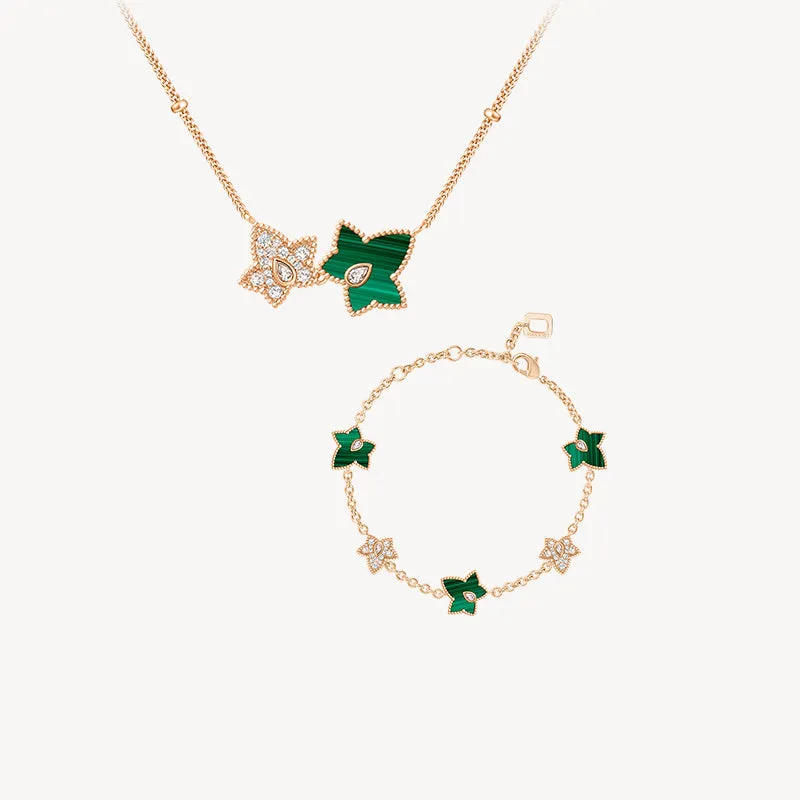 Malachite Bead Necklace & Bracelet Gift Set sold by Lola Rose