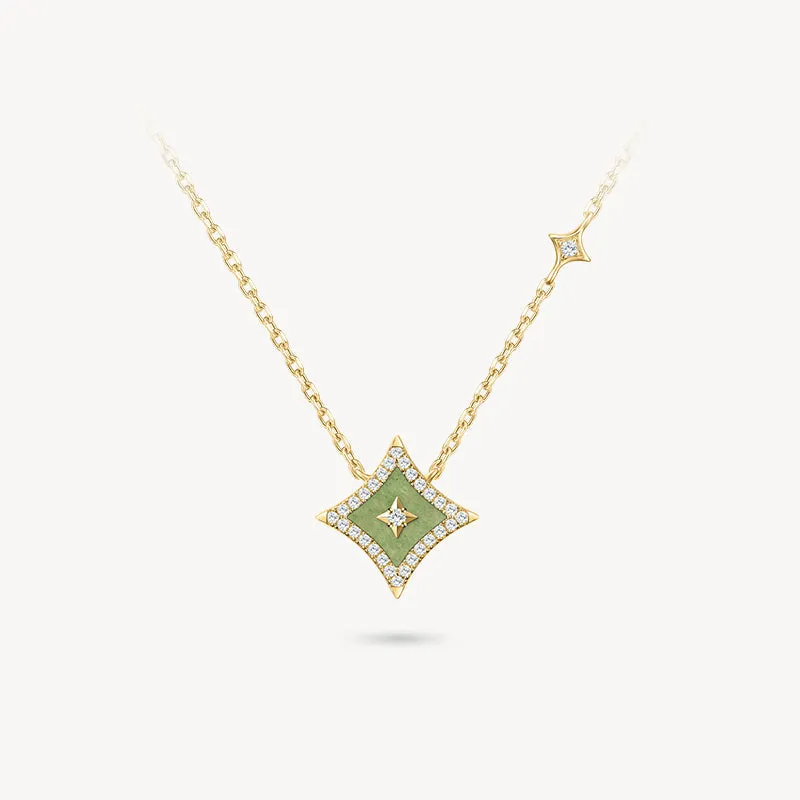 Aventurine Starlight Necklace sold by Lola Rose